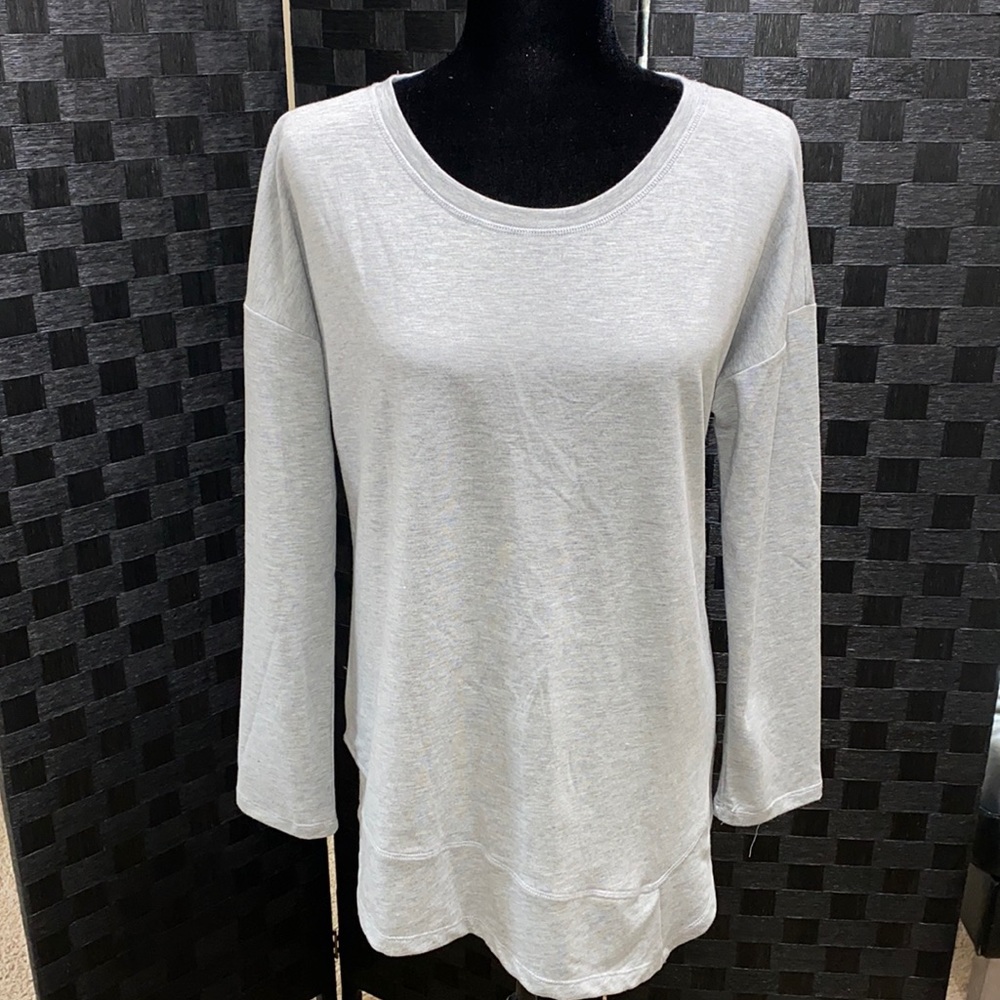 NEW⭐️St. John’s Bay Gray Cowl Neck Long Sleeve Top 🩶